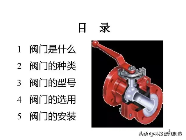 阀门基础知识收集整理大全，阀门的种类，阀门的选用和安装 